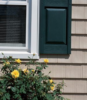 image of new siding on a house